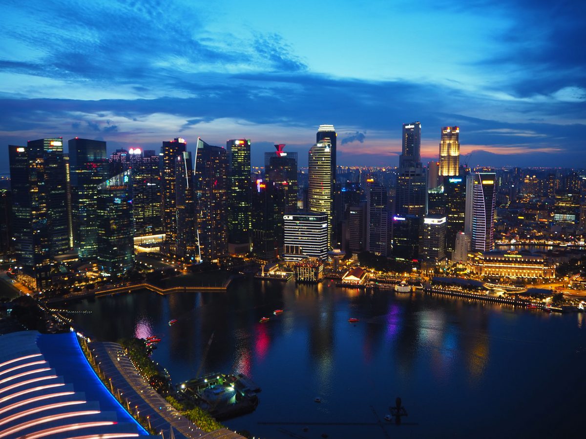 Singapore – Light Show at Marina Bay Sands
