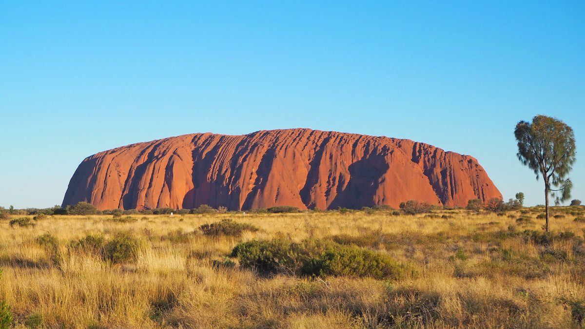 Ayers Rock and Uluru