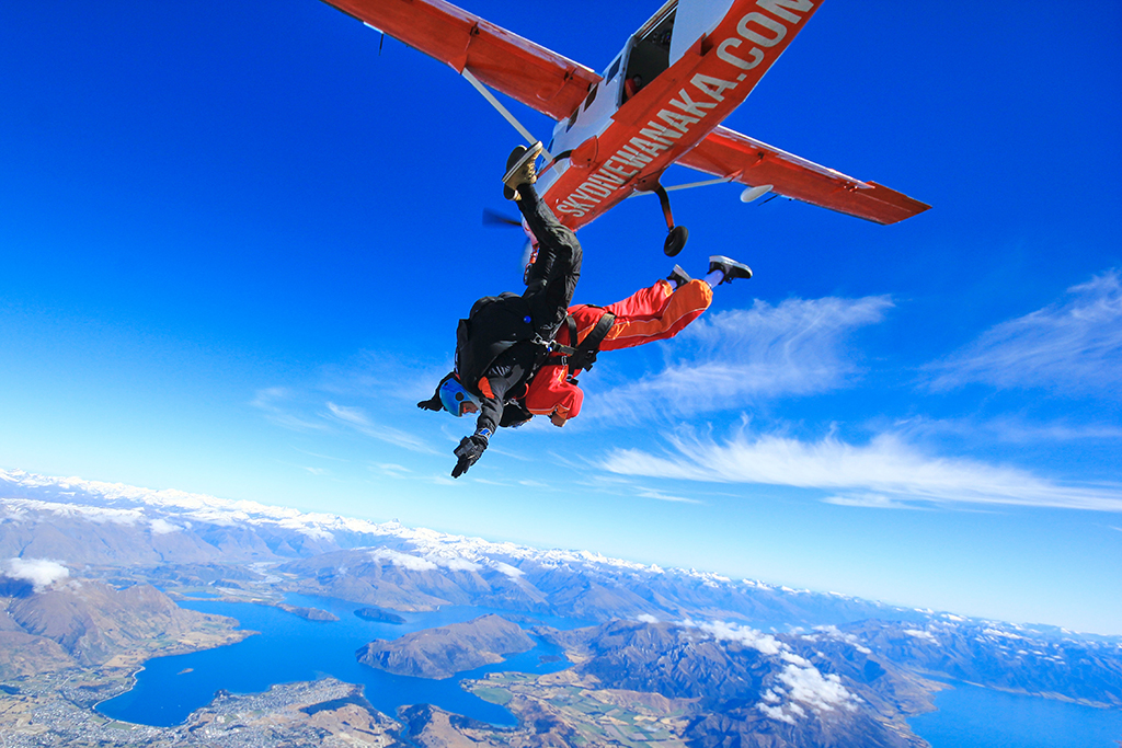 Skydiving in Wanaka